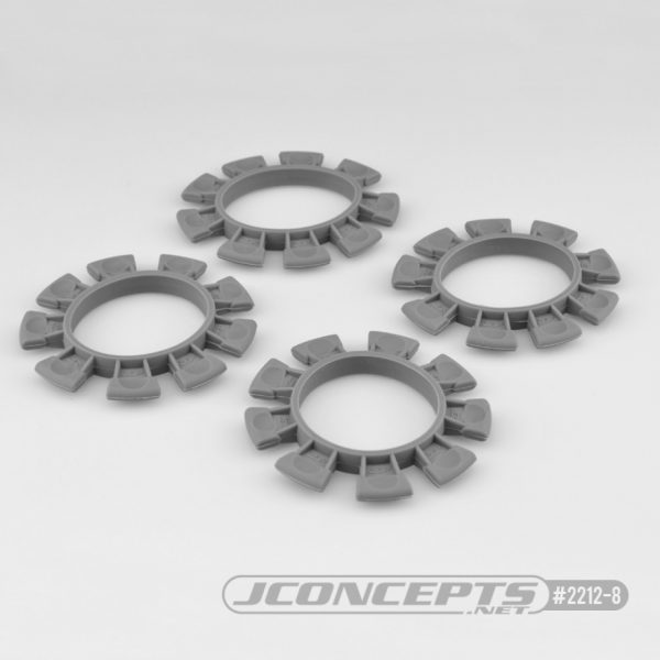 Jconcepts Satellite tire gluing rubber bands - gray - fits 1/10th, SCT and 1/8th buggy